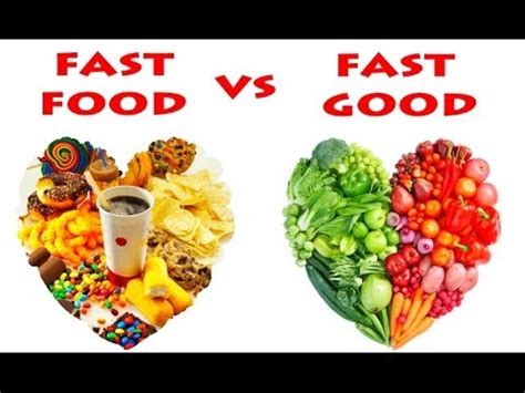 Maybe you would like to learn more about one of these? FAST FOOD VS FAST GOOD #1 - YouTube