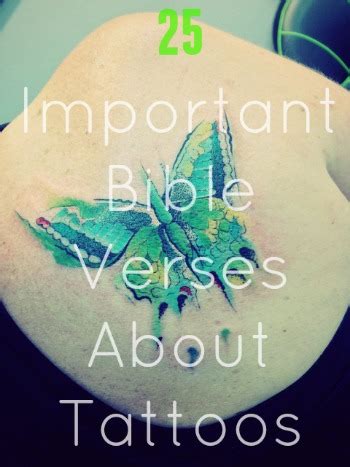 Tattoo in the bible has been quiet a subject that many christians like to discuss about. 25 Important Bible Verses About Tattoos (Must-Read Verses)