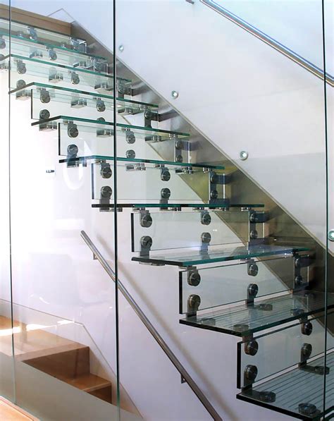 Cantilever Glass Staircase John Horton Design And Manufacture