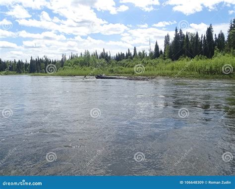 Russia The Journey To Siberia Summer Stock Image Image Of
