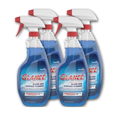 Diversey Glance Powerized Glass And Surface Cleaner Liquid Oz