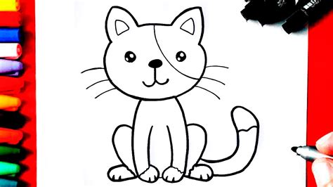 Como Desenhar Um Gato Muito FÁcil Youtube