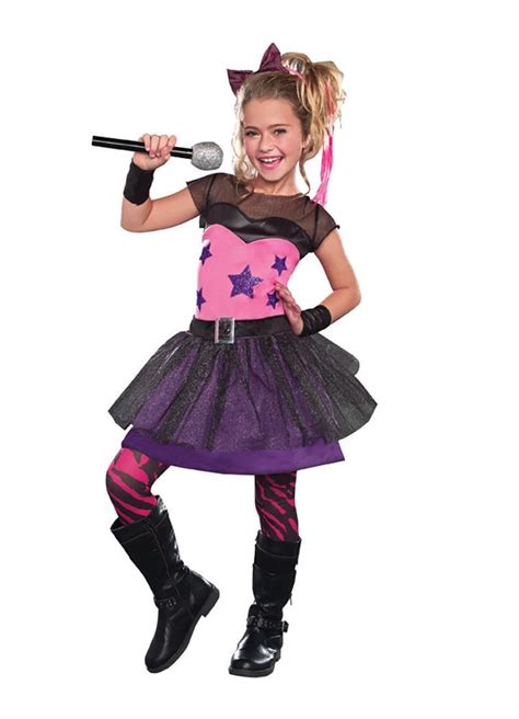 Girls Rockstar Sweetie Costume By Dreamgirl 9568 Kids Rockstar