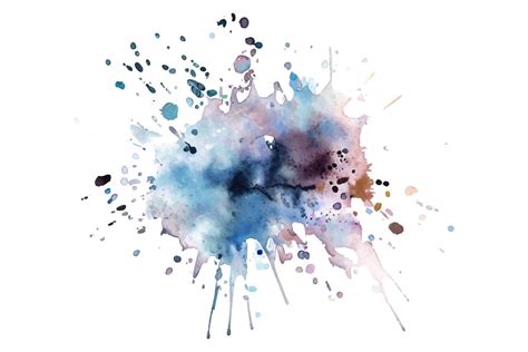 Colorful Paint Ink Splash Background Graphic By Pixeness · Creative Fabrica