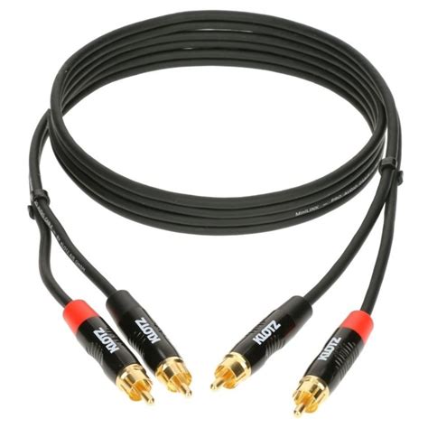 Klotz Minilink Pro Rca Audio Cable 3m Gear4music