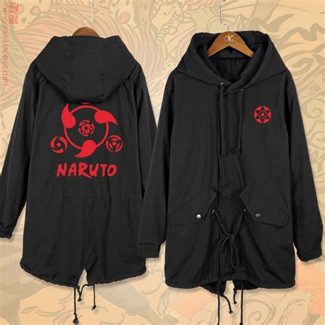 Naruto Sasuke Uchiha Itachi Sharingan Cosplay Hoodie Jacket For Men