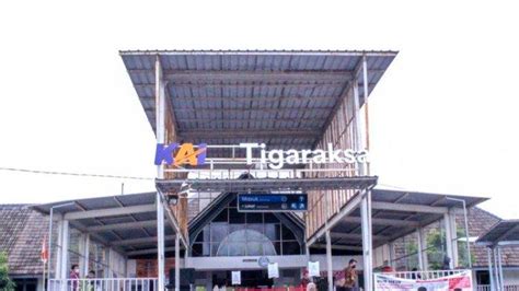Potret Terbaru Stasiun Tigaraksa Di Kabupaten Tangerang Ada Sky