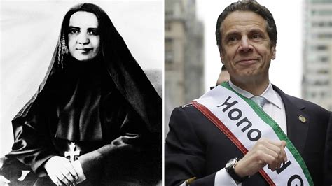 ny gov andrew cuomo to attend unveiling of mother cabrini statue on columbus day in battery