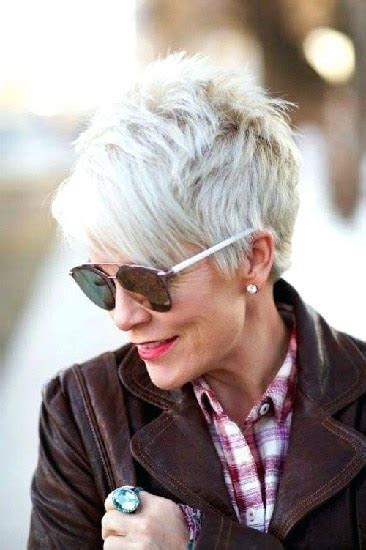 Learn what haircuts and color work on women of your age. 10 Great Short Hairstyles for Women Over 70 - SheIdeas