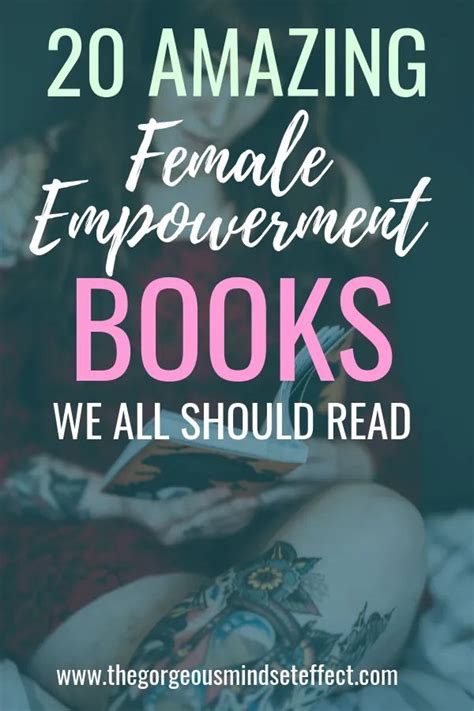 20 female empowerment books that every thirty something woman should read for inspiration
