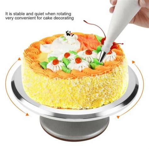 30cm Rotating Cake Turntable Stand Cakes Decorating Icing Tool Wedding