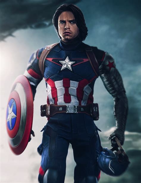 Bucky Captain America By Ehnony On Deviantart