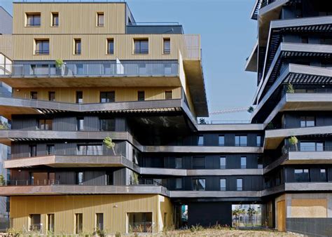 Inoxia Apartments Feature Jagged Wraparound Balconies Nantes Agence