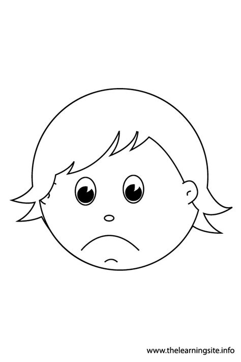 Sad face coloring pages are a fun way for kids of all ages to develop creativity, focus, motor skills and color recognition. Sad - The Learning Site