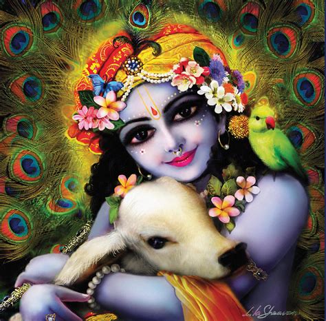 Krishna Gopal Painting By Lila Shravani Fine Art America