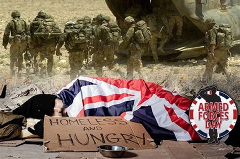 Britain’s Shame Hundreds Of Veterans Still Living On Our Streets Daily Star