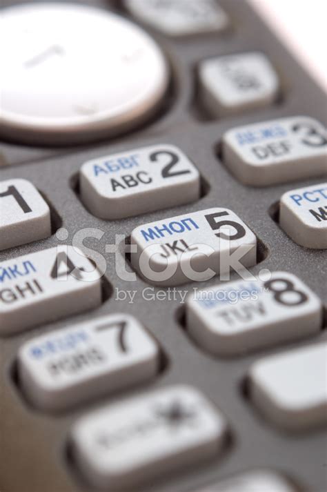 Phone Macro Keypad Stock Photo Royalty Free Freeimages