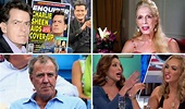 The most shocking celebrity scandals 2015 | Celebrity News | Showbiz ...