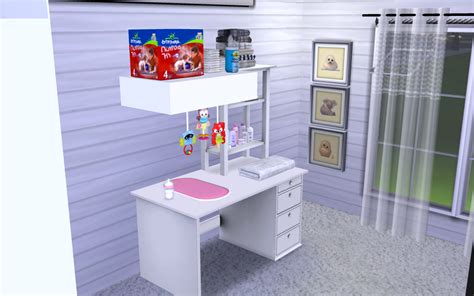 Sims 4 Ccs The Best Scandinavian Nursery Set By