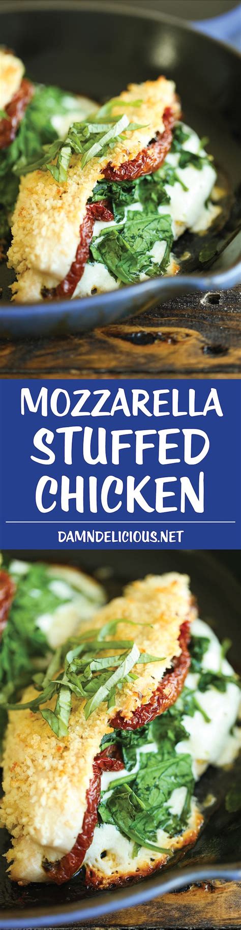 It's quite versatile and rich in flavor. Mozzarella Stuffed Chicken | Recipe | Food recipes ...