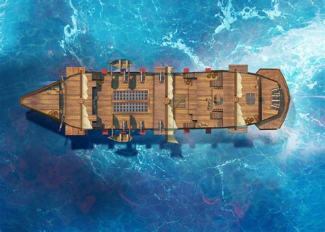 Dd Ship Battle Map Maping Resources