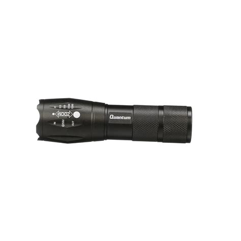 588 Lumen Tactical Led Flashlight Black