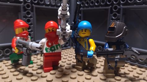 Lego Red Vs Blue Stop Motion 4k Youtube