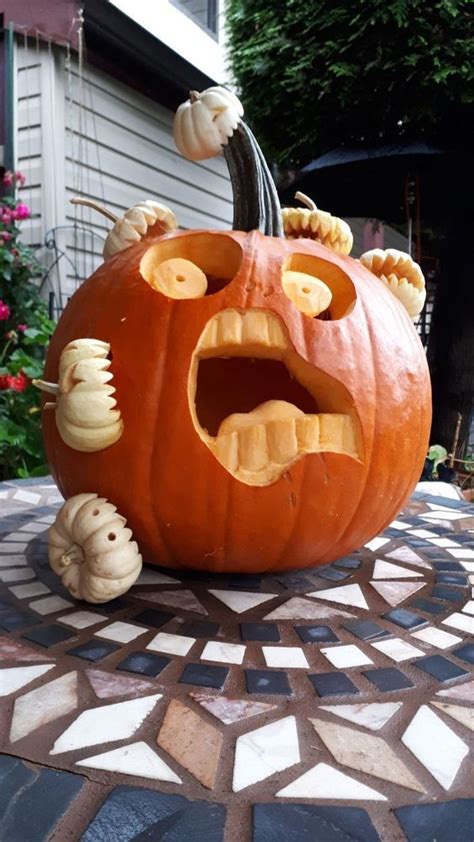 Halloween Pumpkin Carving Stencils Scary Pumpkin Carving Pumpkin