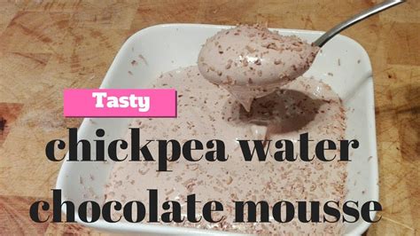 No special equipment needed — just a bowl, an ice bath, and a whisk are enough. recipe Special Chocolate mousse chickpea water recipe ...