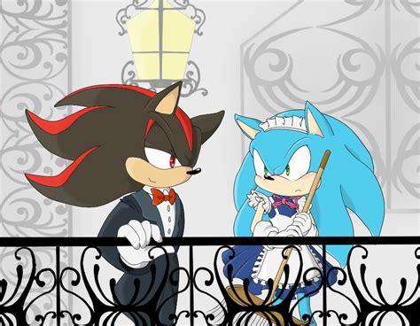 Maid Sonic By Colour Ice On Deviantart