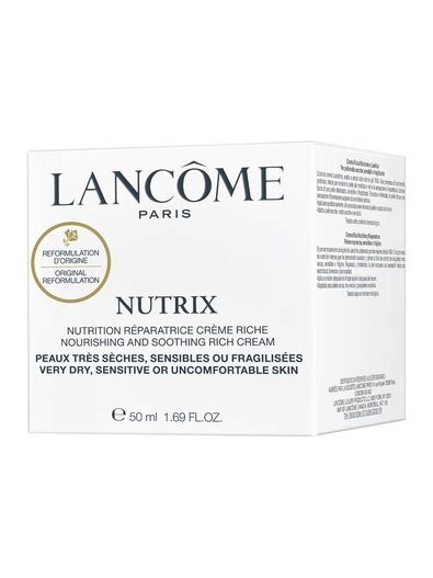 Buy Lancôme Nutrix Classic Visage Nourishing And Soothing Rich Cream 50