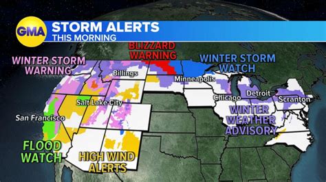 Video Cross Country Storm Bringing Blast Of Snow From The Midwest To