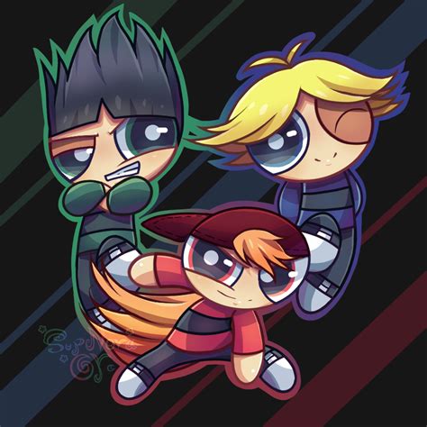Powerpuff Girls Bubbles And Butch