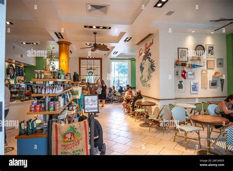 Honolulu, Hawaii - December 31, 2022: The Honolulu Coffee at the