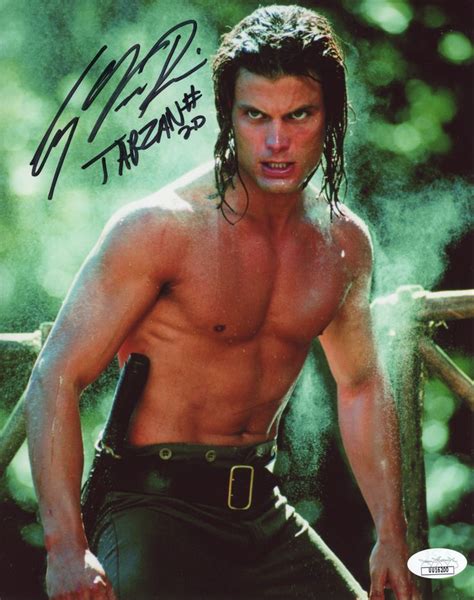 Casper Van Dien Tarzan And The Lost City 8x10 Signed Photo Jsa Coa