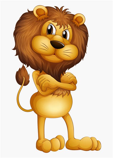 Terrestrial Animal Stock Photography Lion Cartoon Standing Free