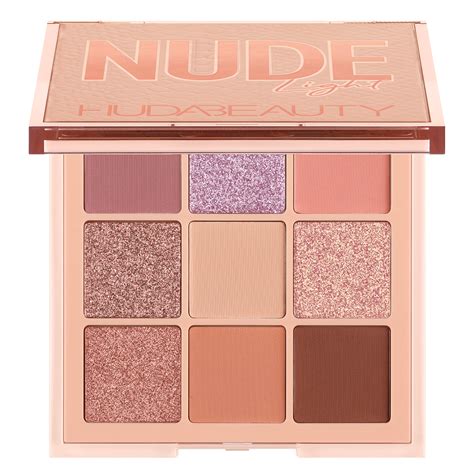 Huda Beauty Nude Obsessions Light Nude Eyeshadow Palette Paleta