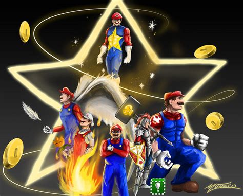 Mario Heros By Averymoneco On Deviantart