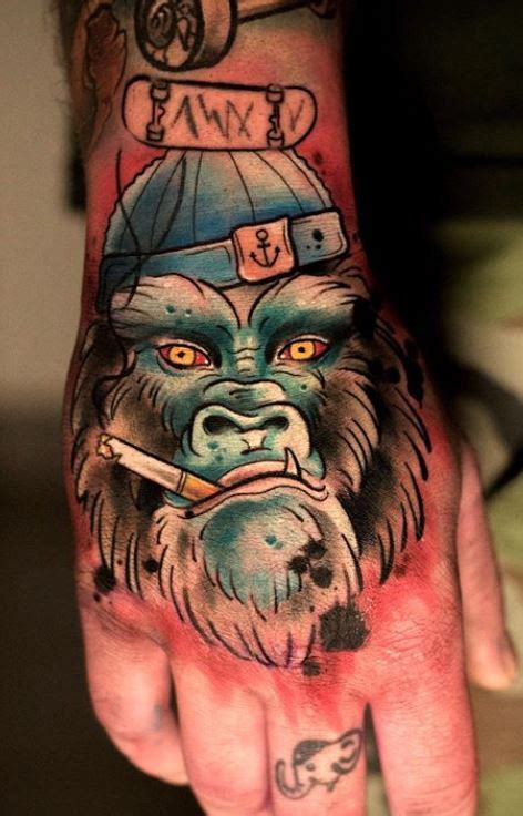 A gorilla tattoo can hold many meanings. 100 Unique Gorilla Tattoos You'll Need to See - Tattoo Me Now