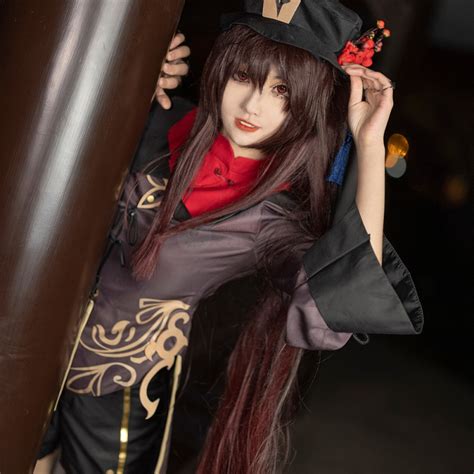 Hu Tao Costume Genshin Impact Cosplay Suit