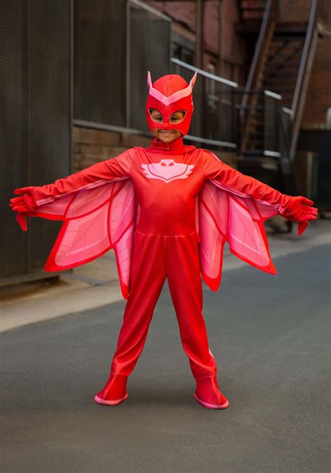 Pj Masks Deluxe Owlette Costume For Girls