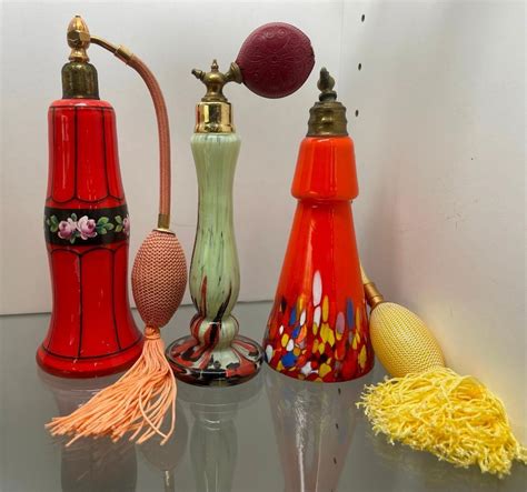3 Art Glass Perfume Bottles Mar 09 2023 Schultz Auctioneers In Ny