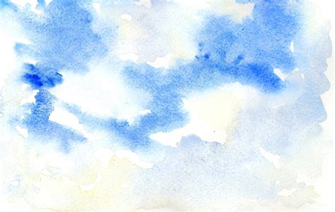 Painting Clouds In Watercolor At Explore