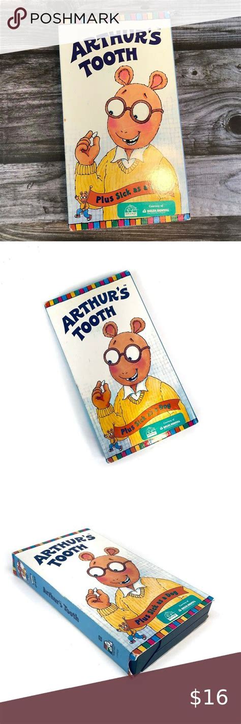 Arthurs Tooth And Sick As A Dog Vhs Pbs Actimates Compatible Rare Oop