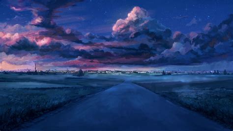 Free anime live / animated wallpapers. Anime Night Scenery 4K Wallpaper - Best Wallpapers
