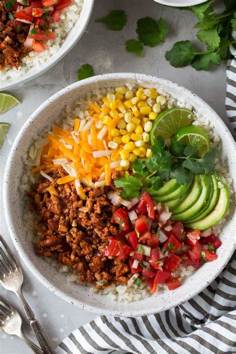 Taco Bowls Health Veggie Packed Recipe Cooking Classy