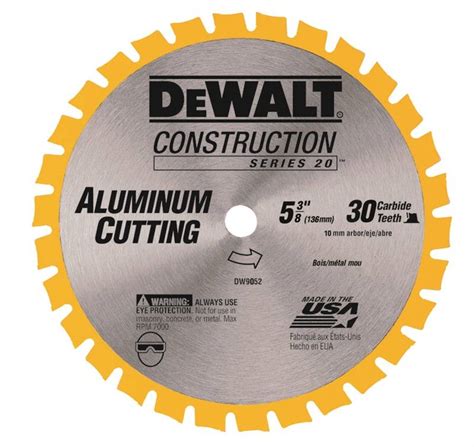 Dewalt Dw9052 Circular Saw Blade 5 38 In Dia 10 Mm Arbor 30 Teeth