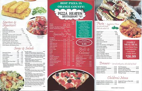 Pizza Heaven - New Windsor, NY - Giant slice - Best Pizza - Restaurant