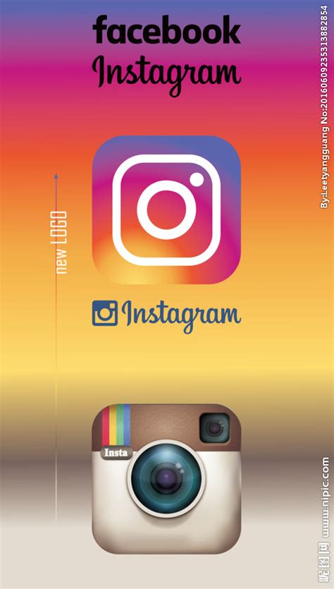 Instagram (commonly abbreviated to ig or insta) is an american photo and video sharing social networking service owned by facebook. instagram图标设计图__LOGO设计_广告设计_设计图库_昵图网nipic.com