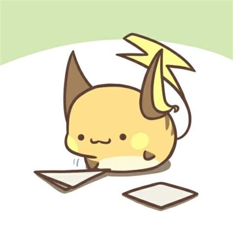 Raichu Pokemon Dibujos Kawaii Animales Kawaii
